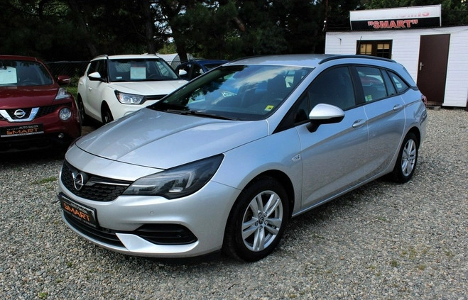 Opel Astra cena 61900 przebieg: 81000, rok produkcji 2020 z Kęty małe 436